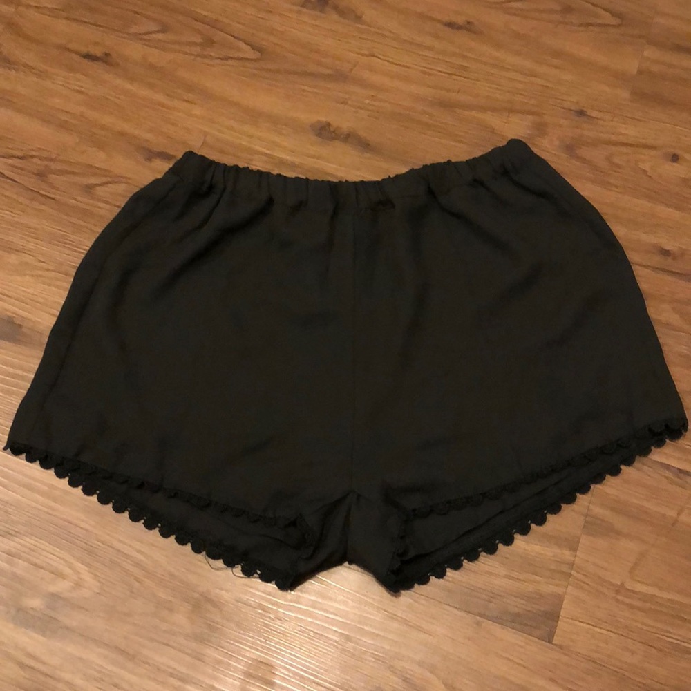 Black shorts